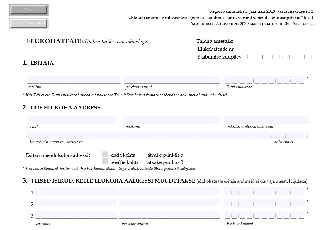 Täidetav-PDF vorm ministeeriumile loodud
